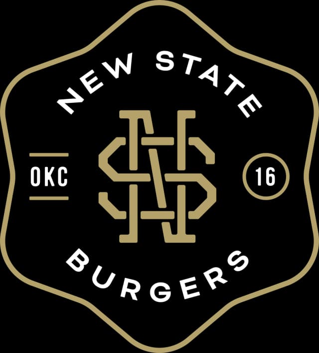 logo for New State Burgers & Spirits